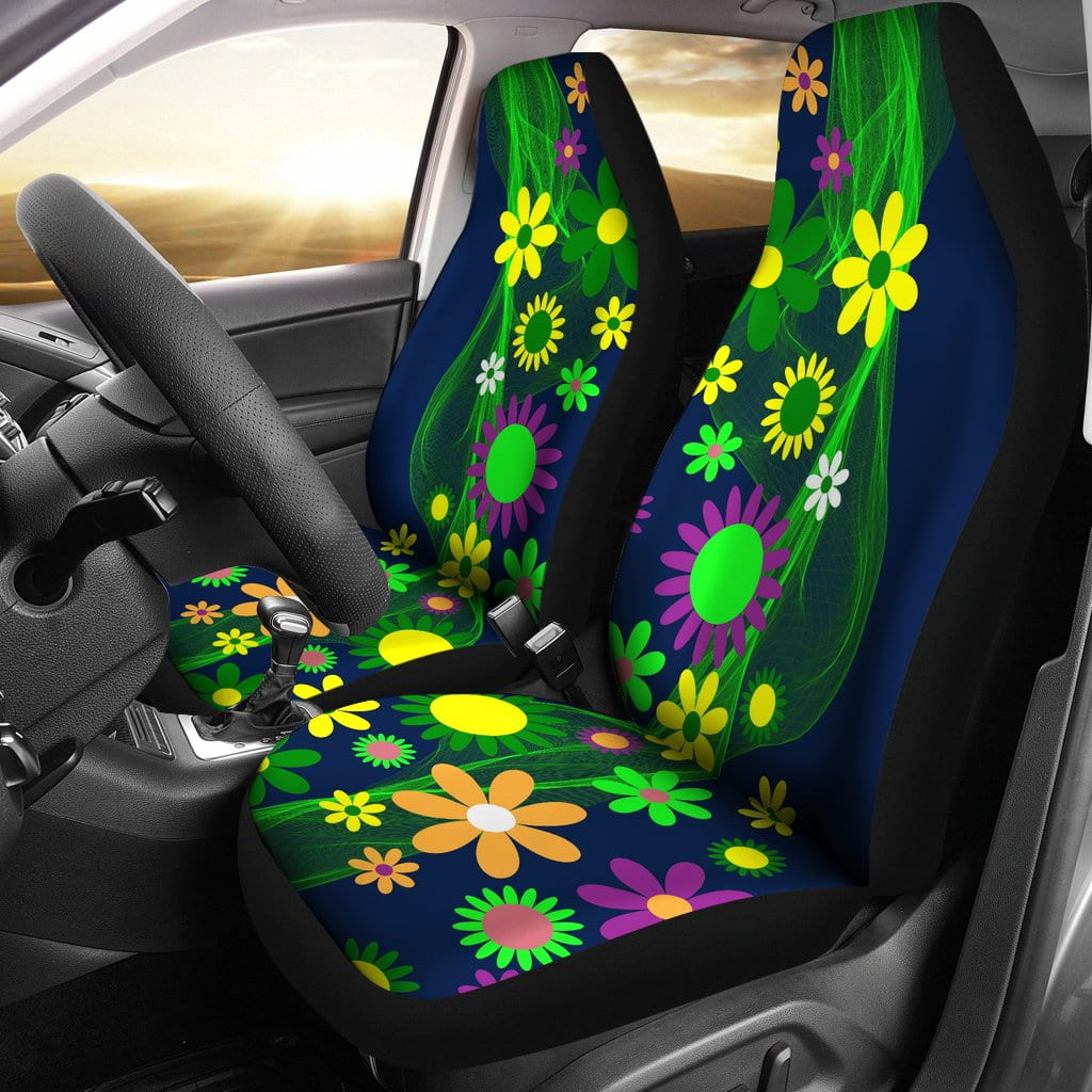 Flower Power Car Seat Covers