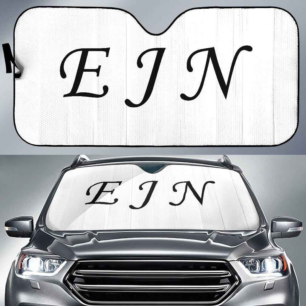 Custom Monogram 2 Sun Shades