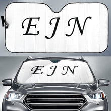 Custom Monogram 2 Sun Shades