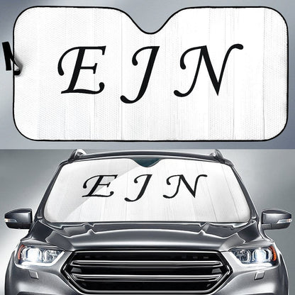 Custom Monogram 2 Sun Shades