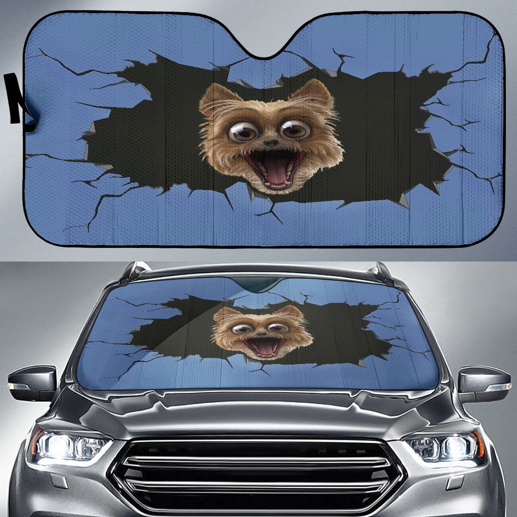 Funny dog Sun Shade