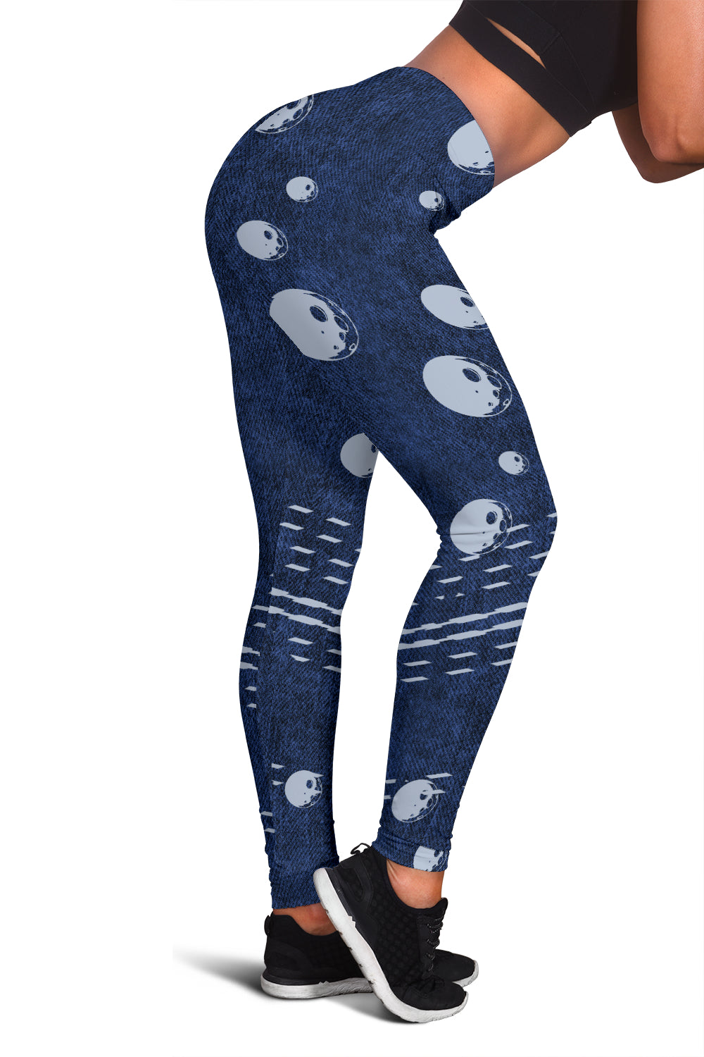 Denim Moons Leggings