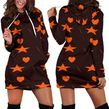 RED HEART Hoodie Dress