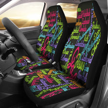 Custom-Made Holy Bible Books Pink Mixed Colors Car Seat Covers