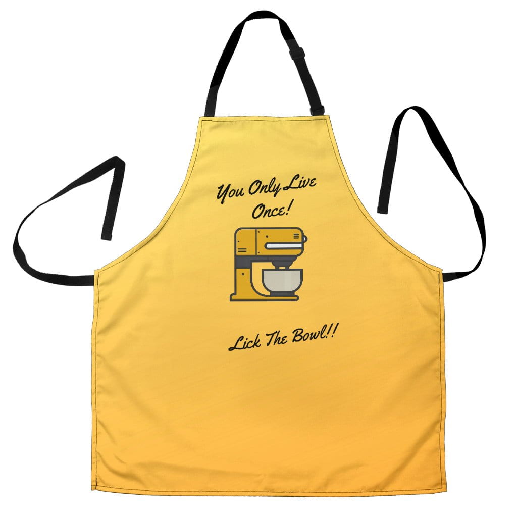 Women's Apron - Lick The Bowl