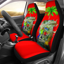 Living for the Weekend Red Seat Covers