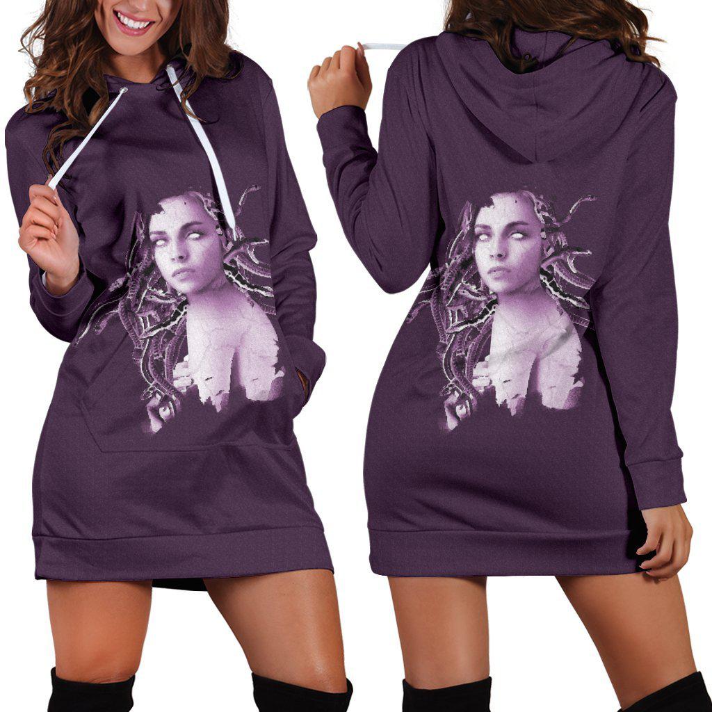 Mythology (Medusa) Women's Hoodie Dress