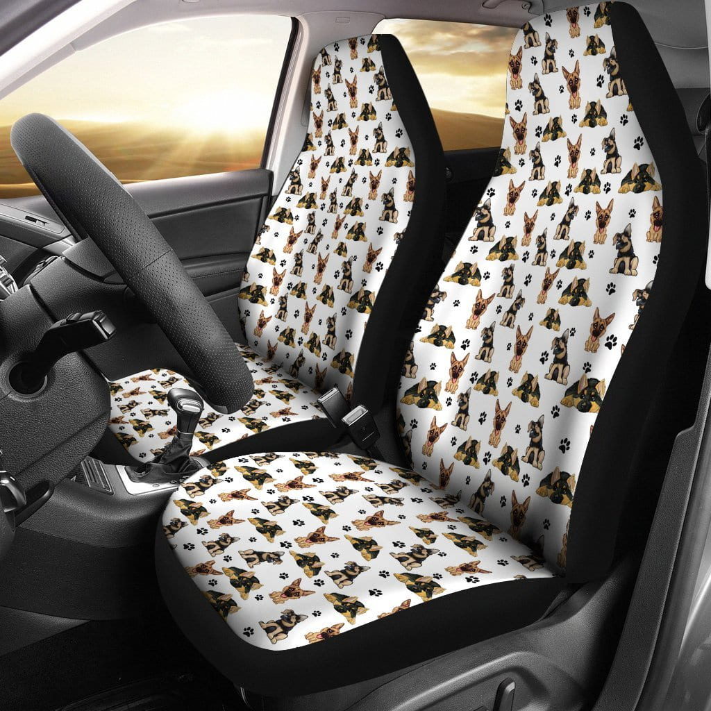 German Shepherd Car Seat Covers (Set of 2)