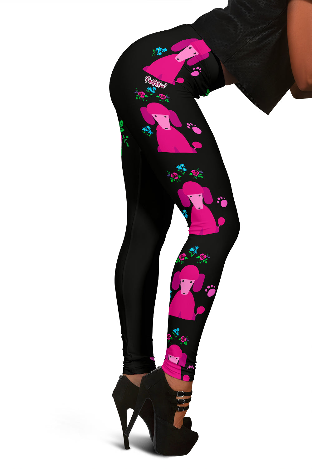 Faithful Poodles Leggings for Poodle Dog Lovers