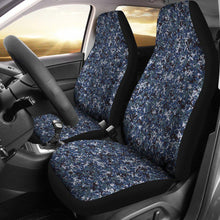 Digital Navy Camo Designed Seat Covers