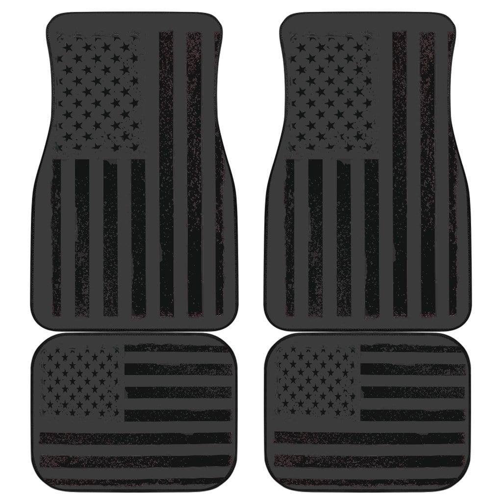 USA Flag Front/Back Car Floor Mats