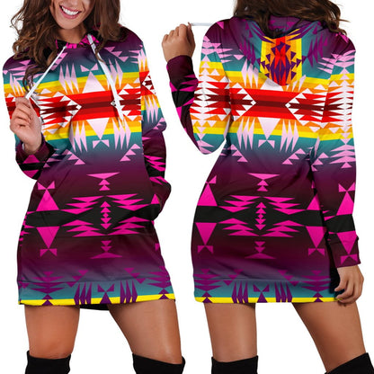 Between the Appalachian Mountains Hoodie Dress