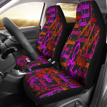 Custom-Made Holy Bible Books Black Mixed Colors Car Seat Covers