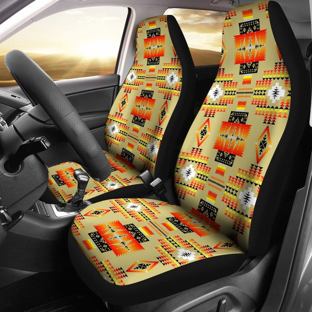 Seven Tribes Tan Car Seat Covers