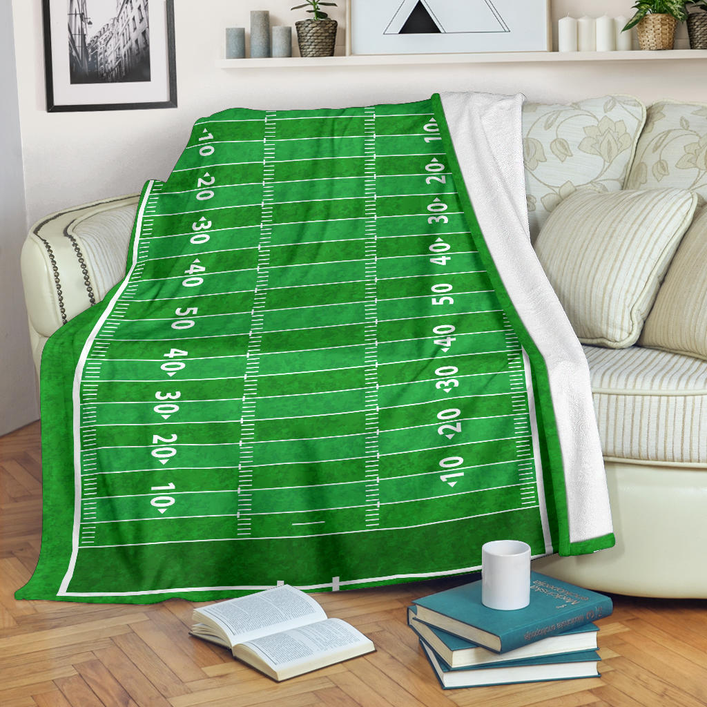 Football Field Premium Blanket