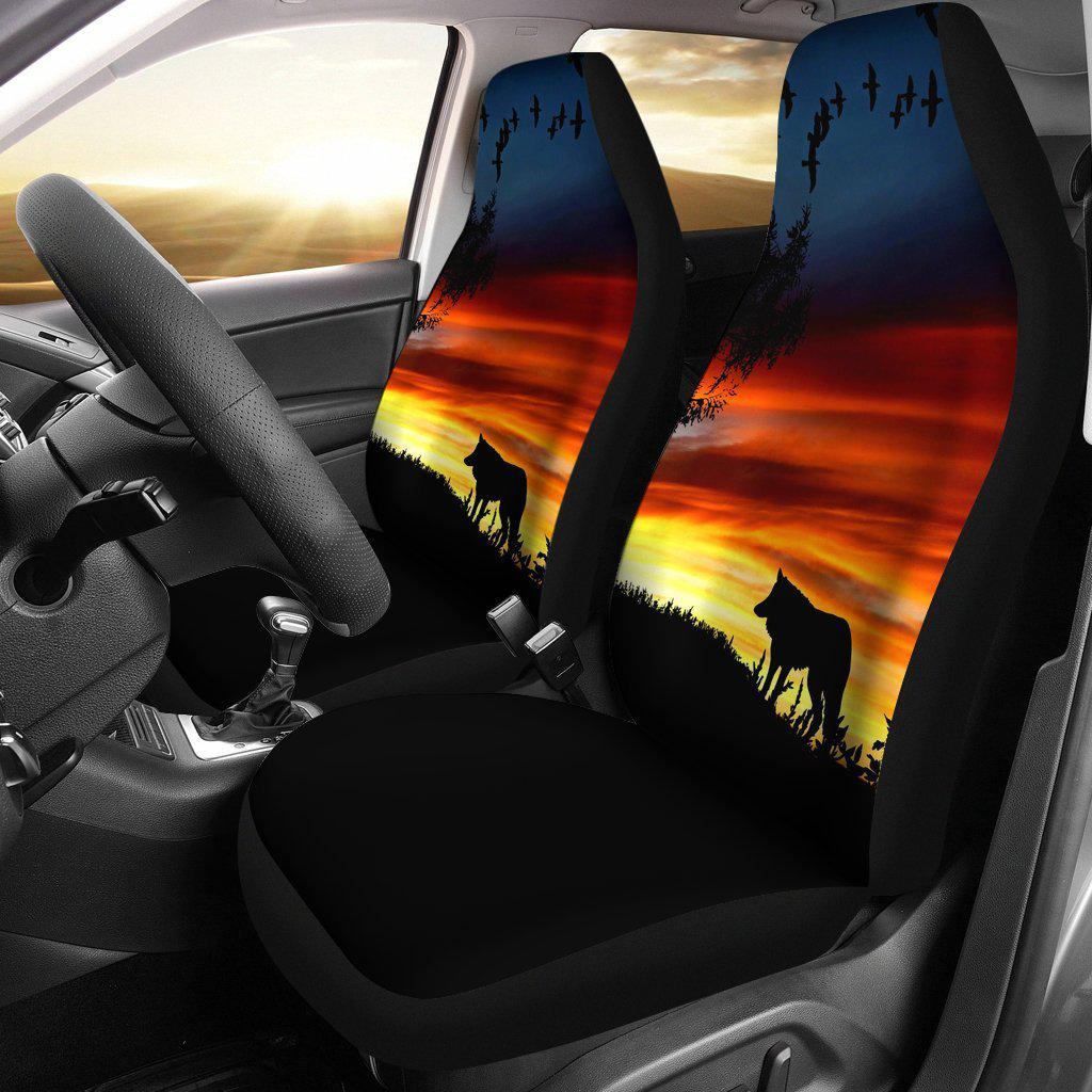 Lone Wolf Design Seat Covers
