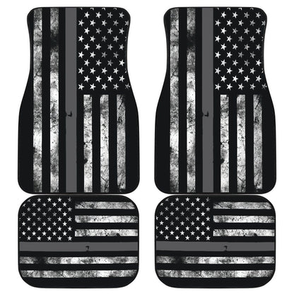 Thin Gray Line Set of 4 Car Floor Mats