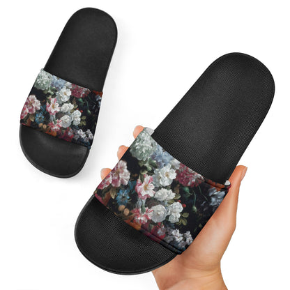 Dark Floral Sliders