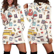 Back 2 School White Hoodie Dress