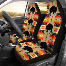 Seven Tribes Tan Buffalo Set of 2 Car Seat Covers