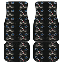 Blue eyed Cat Car Floor Mat