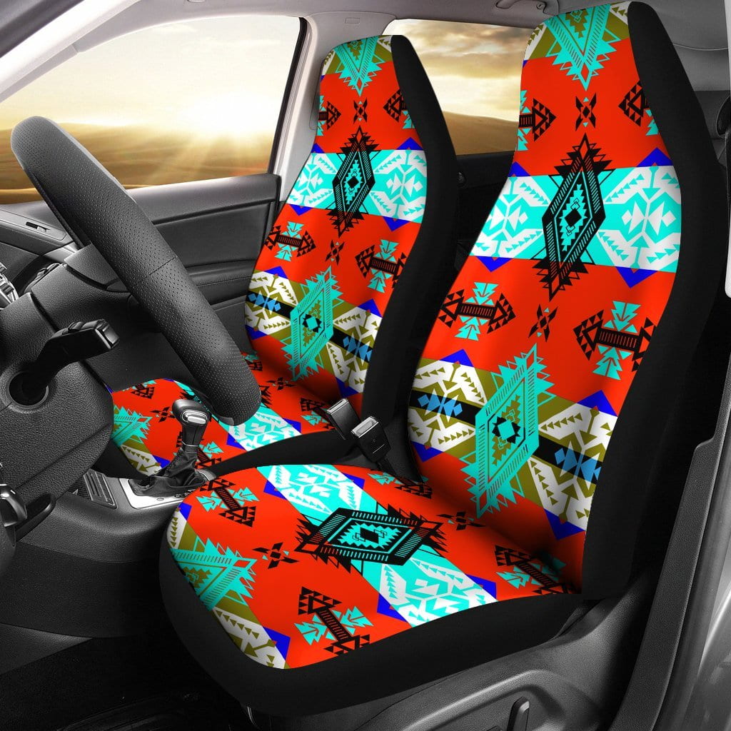 Sovereign Nation Blue Set of 2 Car Seat Covers