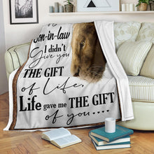 To My Dear Son In Law Premium Blanket