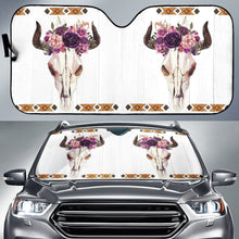 Cow Skull Car Sun Shades