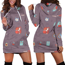 Time For School Hoodie Dress