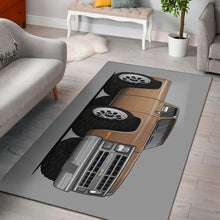 1986 4X4 Truck Car Art Area Rug