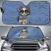 Cute kitten Auto Sun Shade