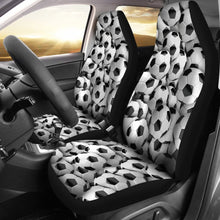 Soccer Balls Car Seat Covers