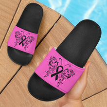 Cancer Awareness Ribbon Sandals