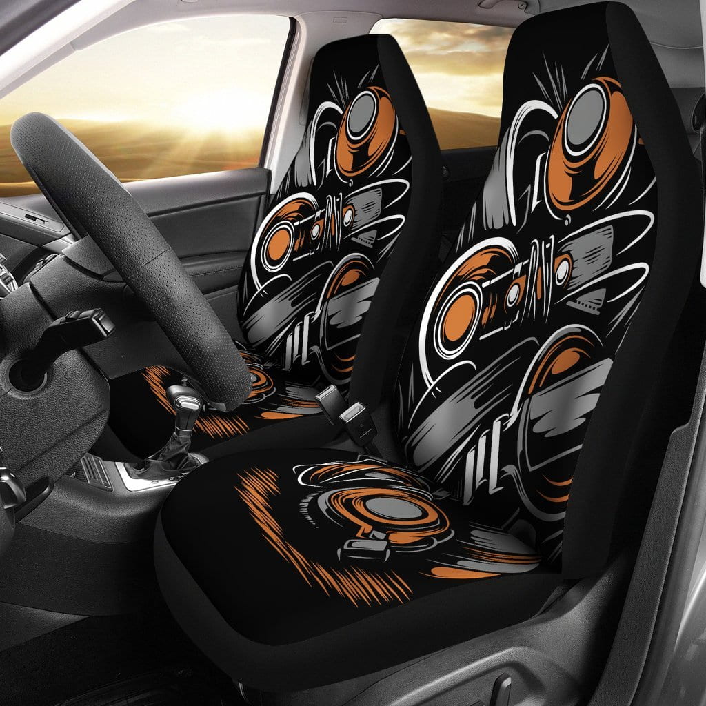 Headphone Beats Car Seat Covers (Set of 2)