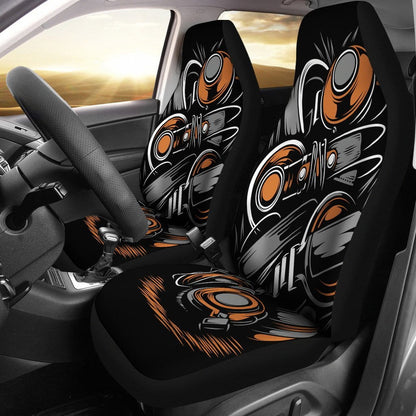 Headphone Beats Car Seat Covers (Set of 2)