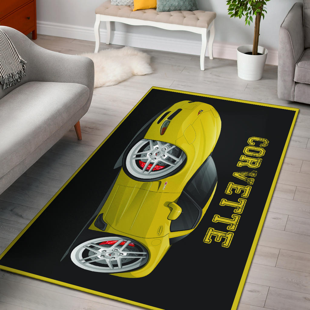2006 Z06 Corvette Area Rug