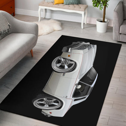 1976 Oldsmobile Cutlass Salon Car Art Area Rug