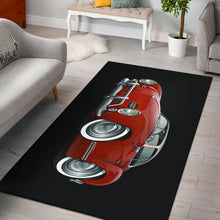 Volkswagen Car Art Area Rug