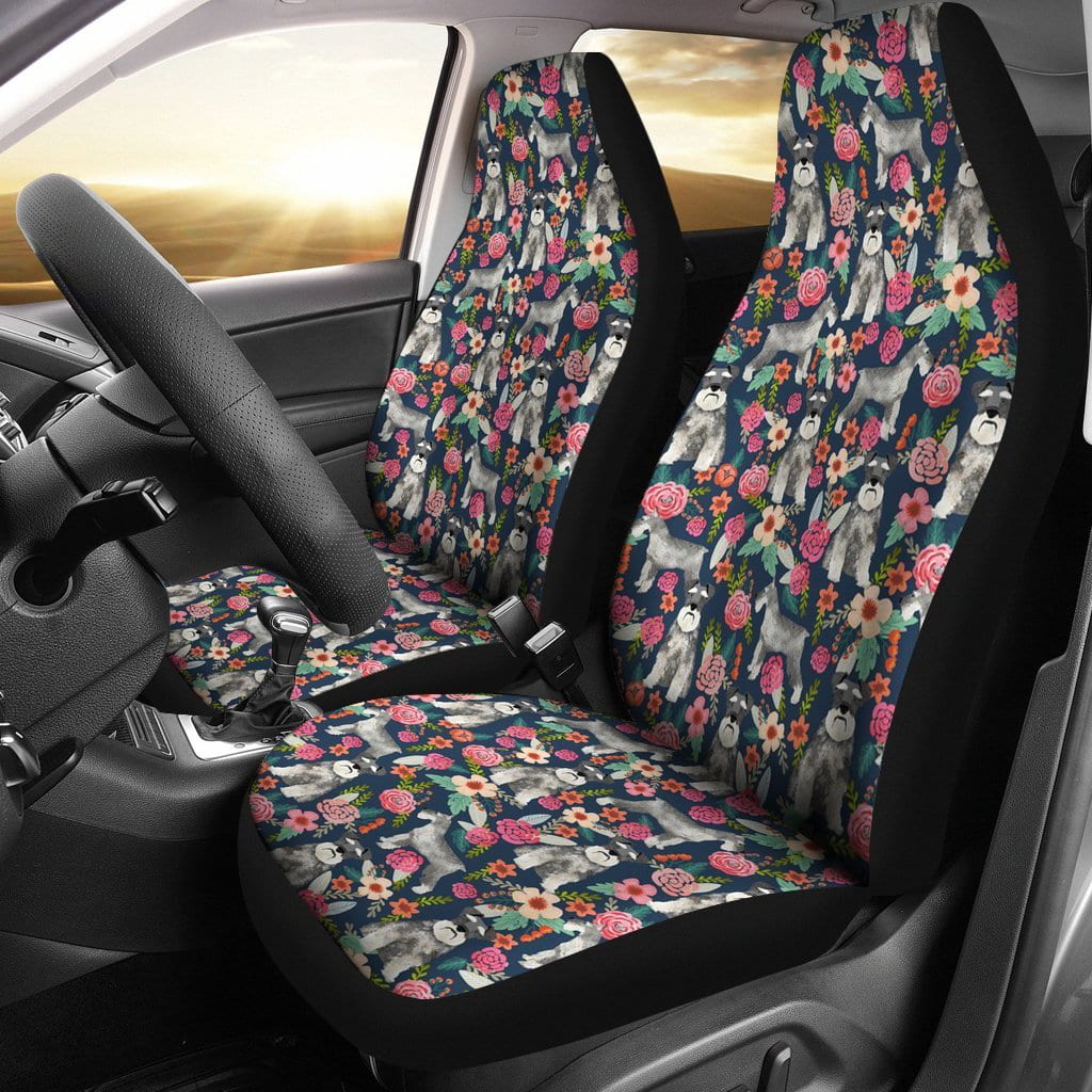 Schnauzer Car Seat Covers (Set of 2)