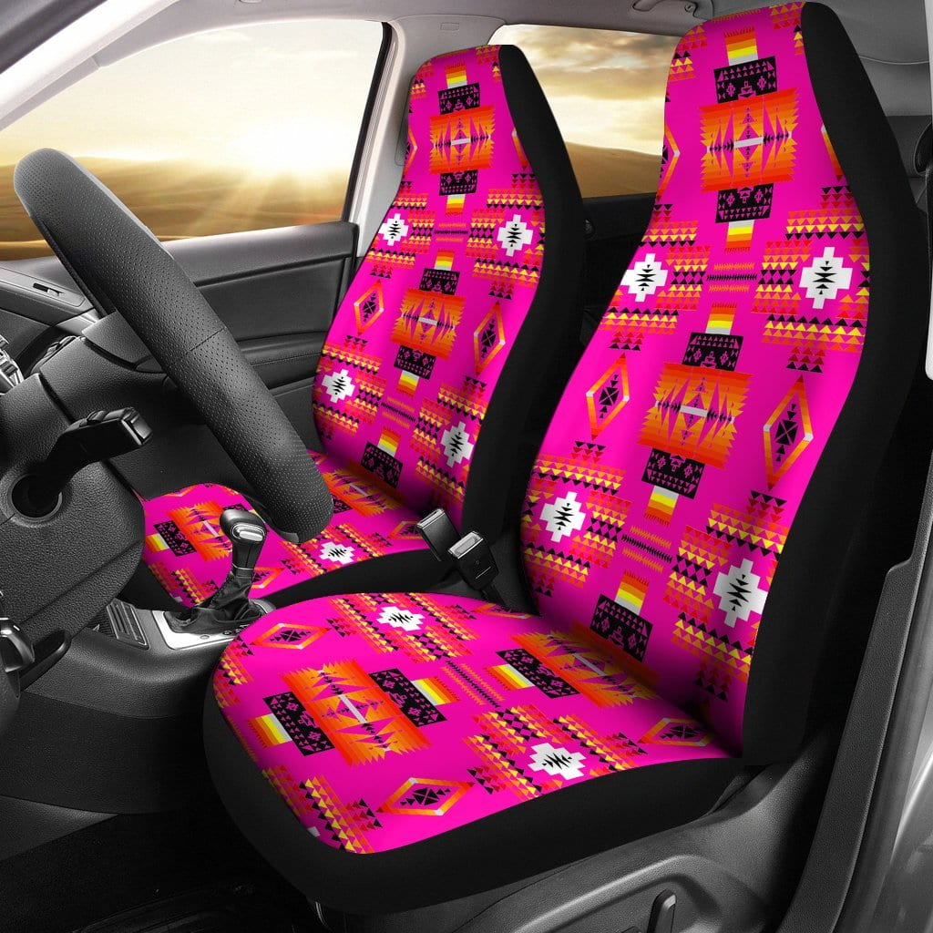 Seven Tribes Pink Car Seat Covers