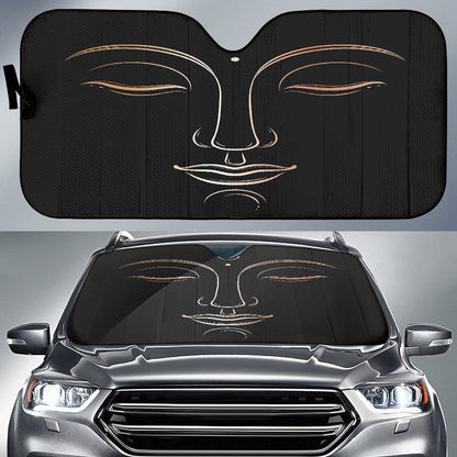Buddha Face Sun Shade