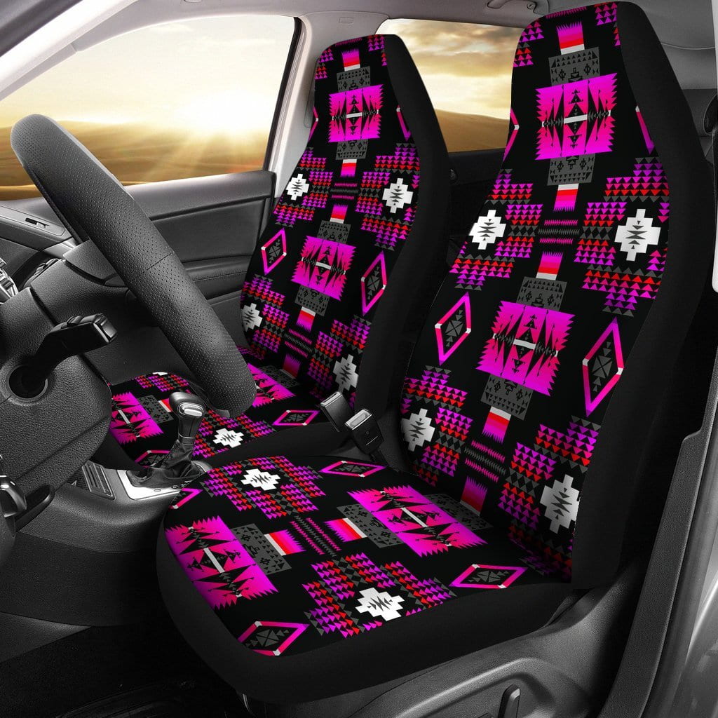 Midnight Pink Car Seat Covers
