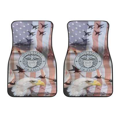Air Force Design Front Set Floor Mats set of 2