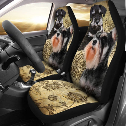 Schnauzer Car Seat Covers (Set of 2)