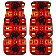 Red Thunderbear Set of 4 Car Floor Mats