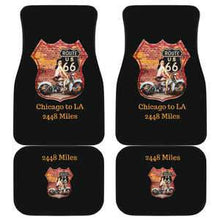Car Floor Mats - Route 66 - Set of 4