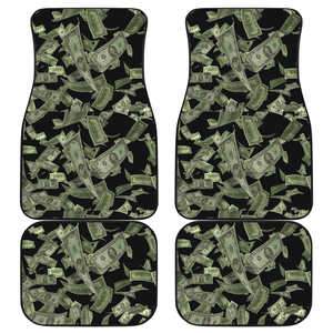 Car Floor Mats - Money - Set of 4