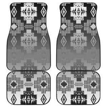Black and White Treaty Set of 4 Car Floor Mats