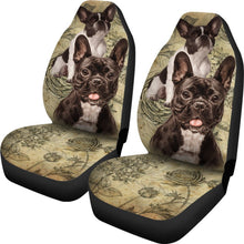 French Bulldog Car Seat Covers (Set of 2)
