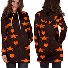 RED HEART Hoodie Dress